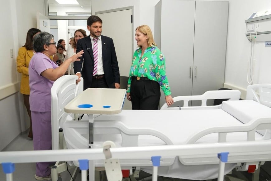 Nuevo sector de internación inaugurado en el Hospital Sayago.