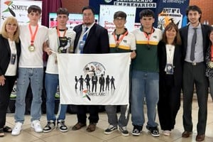 Campeones en su primera participación: el éxito de los jóvenes de Egusquiza.