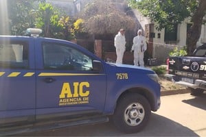 Los peritos que examinaron la escena del hecho cumplieron un rol clave en la investigación. Foto: Archivo