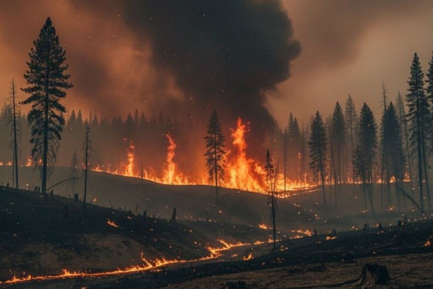 Oita en llamas: el incendio que destruyó casas, obligó a evacuar a ciento de personas en Japón.
