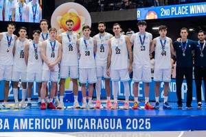 Argentina viene de obtener el subcampeonato en la AmeriCup tras caer ante Brasil en la final. Crédito: CAB