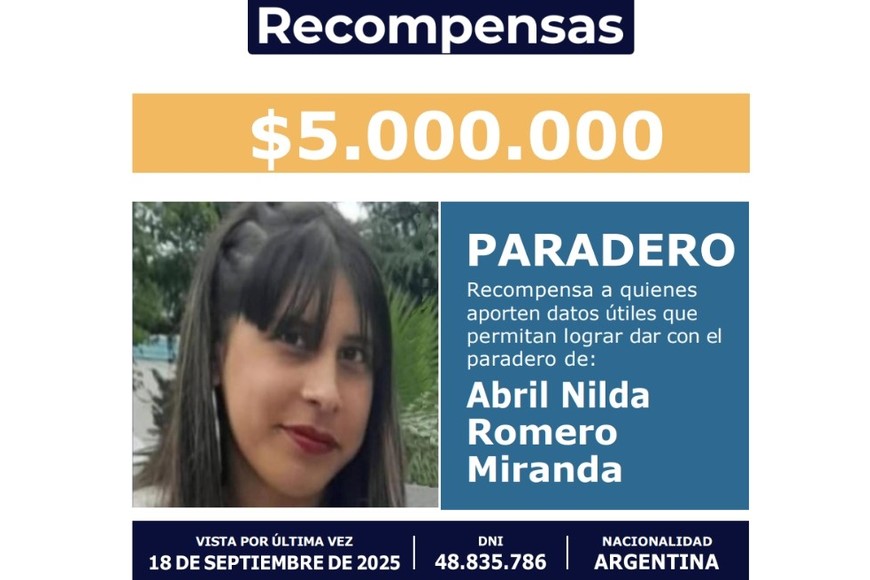 Se presume que la joven podría estar en situación de riesgo y bajo un contexto de violencia de género