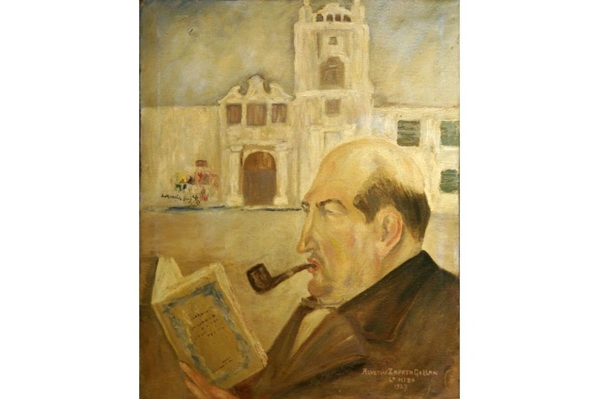 Mateo Booz retratado por Z. Gollán. Foto: Archivo El Litoral