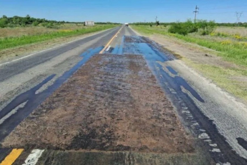 El organismo vial informó los trabajos realizados en octubre. Los tramos de intervención van desde Gobernador Crespo hasta Resistencia (Chaco).