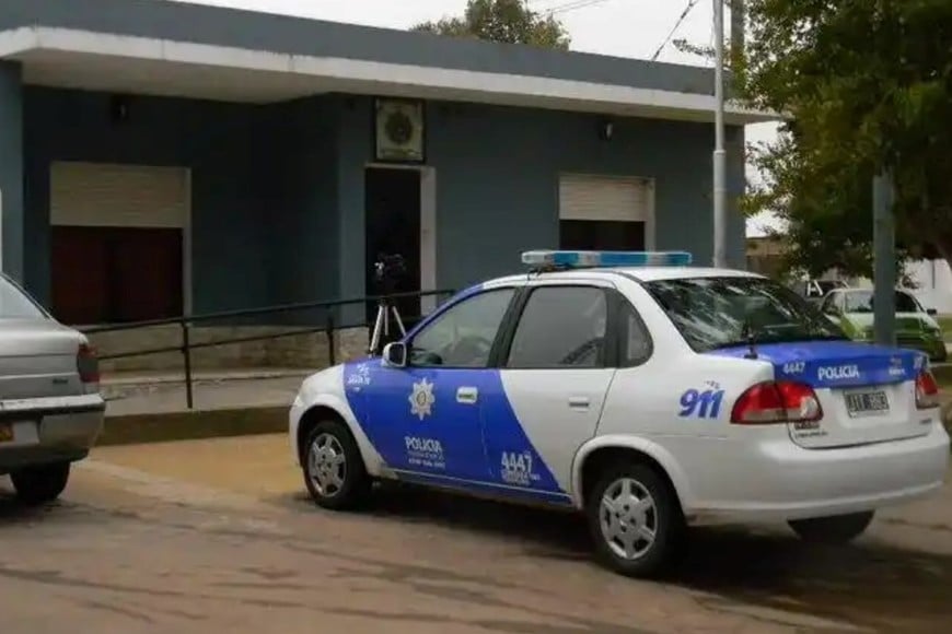 Comisaría 7° de Teodelina, el lugar en donde se radicó la denuncia.