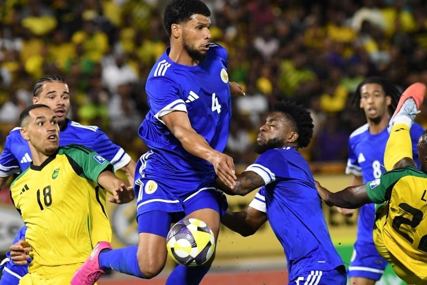 Curazao este martes 18 de noviembre ante Jamaica.