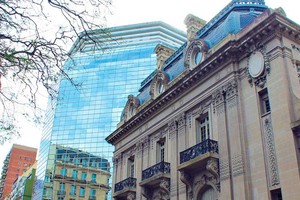 El Palacio San Martín, sede de Cancillería, en CABA.