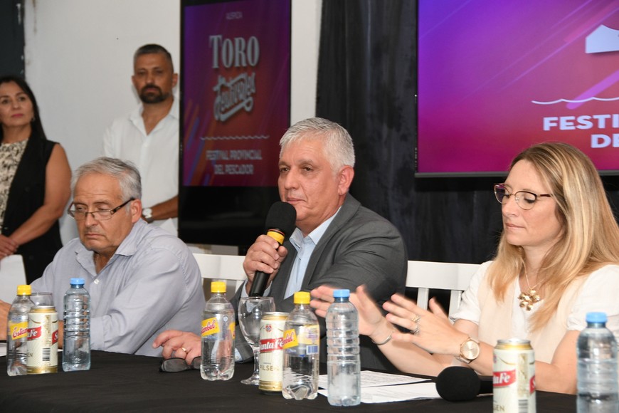 El intendente de Sauce Viejo, Mario Papaleo. Foto: Manuel Fabatía