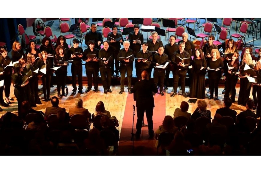 Coro UNL. Foto: Gentileza producción