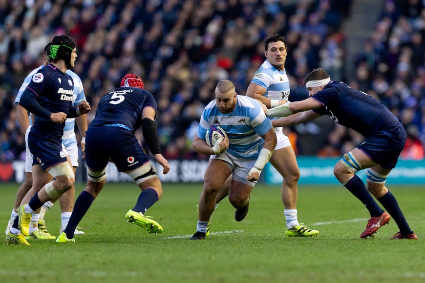 Los Pumas - Escocia Gentileza UAR.