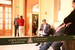 La última audiencia de prisión preventiva se hizo sin medios de prensa en la sala. Foto: Flavio Raina