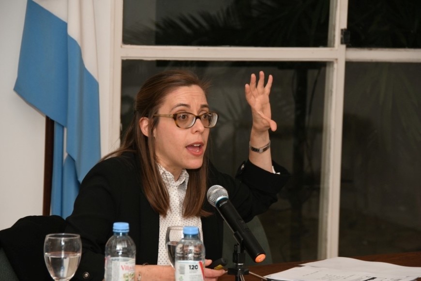 Julieta Zelicovich, doctora en Relaciones Internacionales y magíster en Relaciones Comerciales Internacionales. Foto: Manuel Fabatía