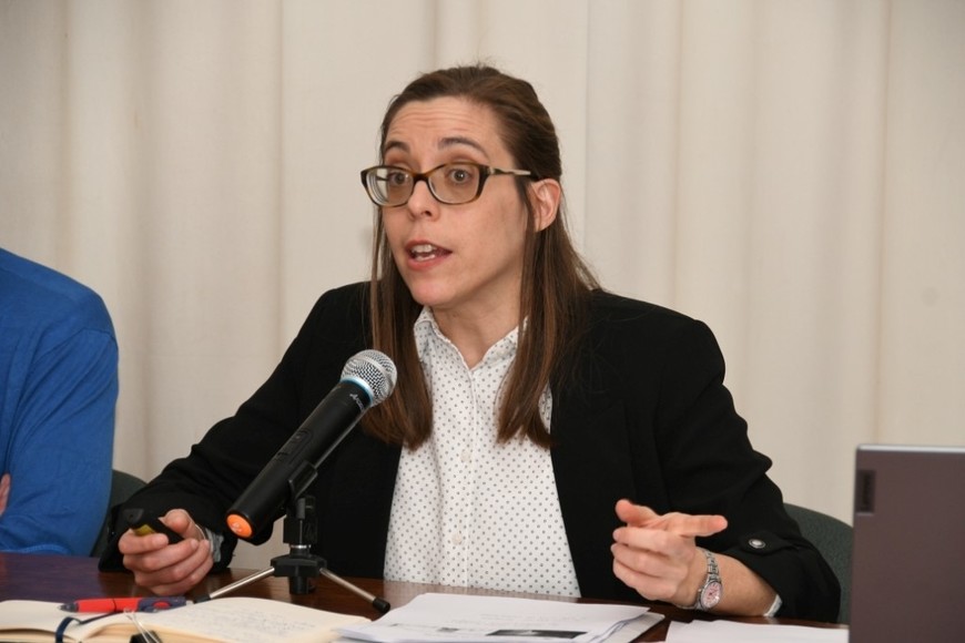 Julieta Zelicovich, doctora en Relaciones Internacionales y magíster en Relaciones Comerciales Internacionales. Foto: Manuel Fabatía