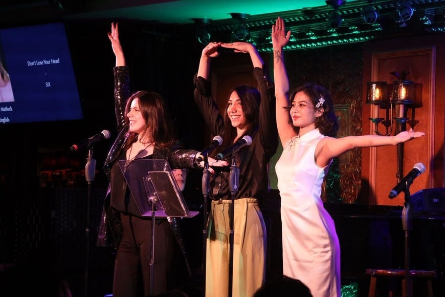 Con presencia argentina en el escenario, Renata Gabela formó parte del elenco multicultural de International Musicals en 54 Below.