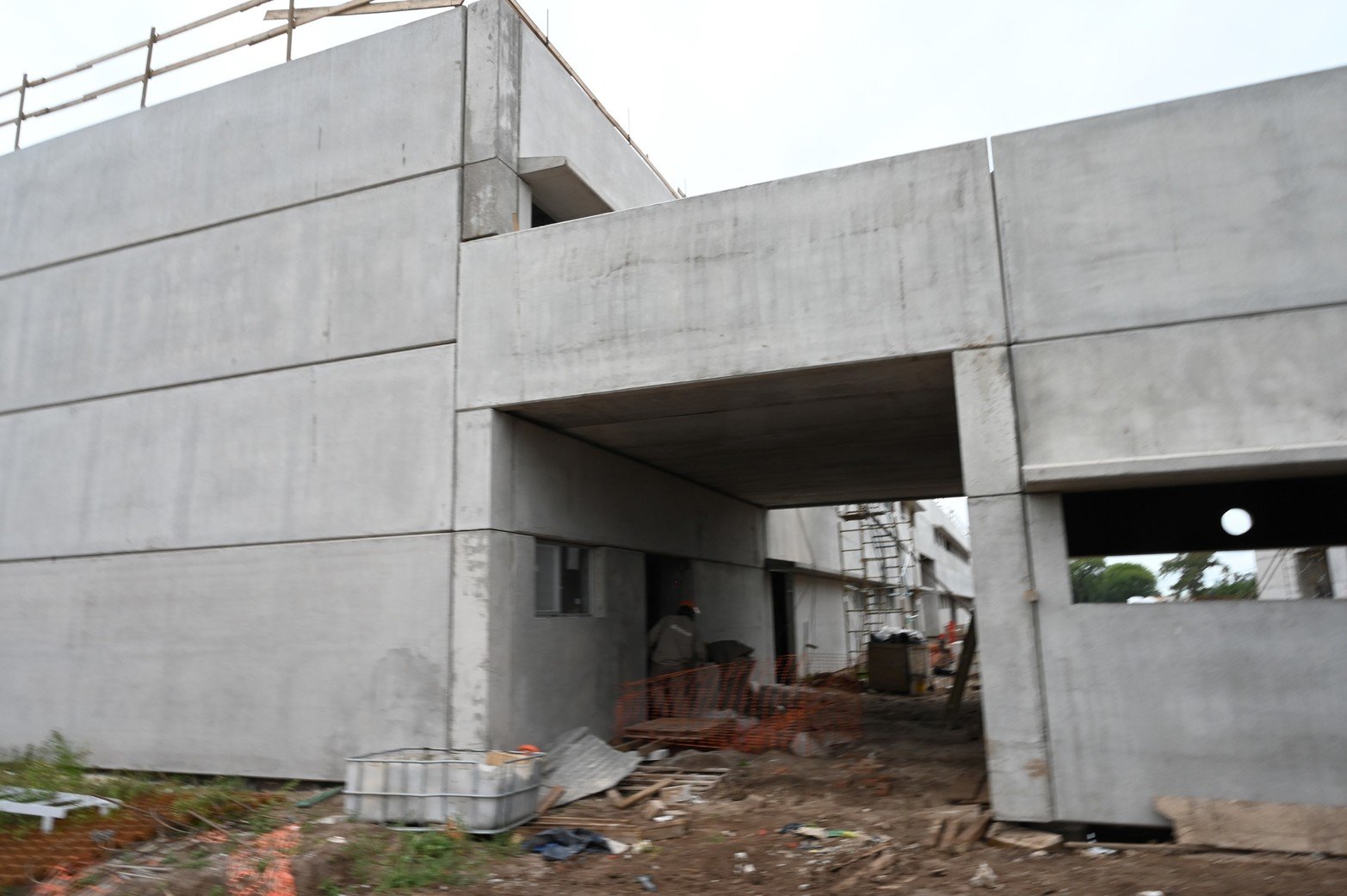 La Unidad Penitenciaria Nº 9 que se construye en la ciudad de Recreo