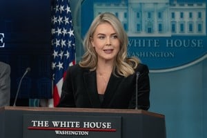 El comunicado lleva la firma de la secretaria de prensa de la Casa Blanca, Karoline Leavitt.