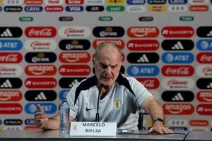 Soccer Football - International Friendly - Uruguay Press Conference - Estadio Corona, Torreon, Mexico - November 14, 2025
Uruguay coach Marcelo Bielsa during press conference REUTERS/Henry Romero