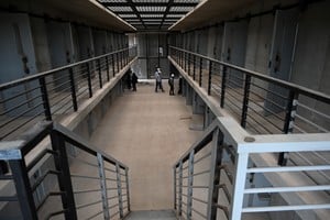 El Litoral recorrió la obra del nuevo penal. Foto: Flavio Raina