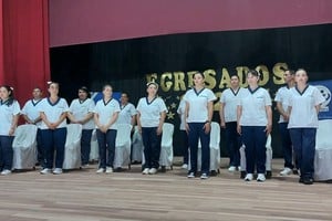 El acto contó con la presencia de la intendente Paula Mitre, el párroco Carlos Degiusti y referentes del Ministerio de Salud de la región.