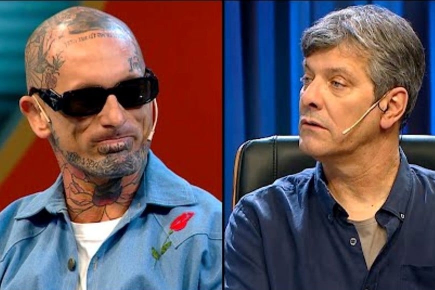 Emanuel Noir durante la entrevista.