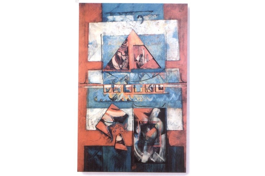 Obra de Julio César Botta. Foto: Archivo El Litoral