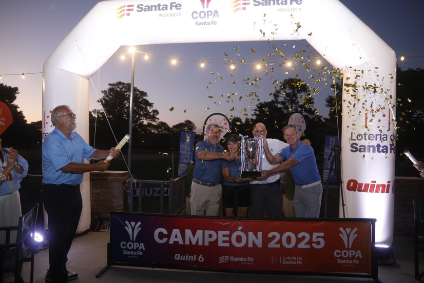 La final de la Copa Santa Fe de Golf 2025 dejó una marca imborrable en la historia del deporte provincia