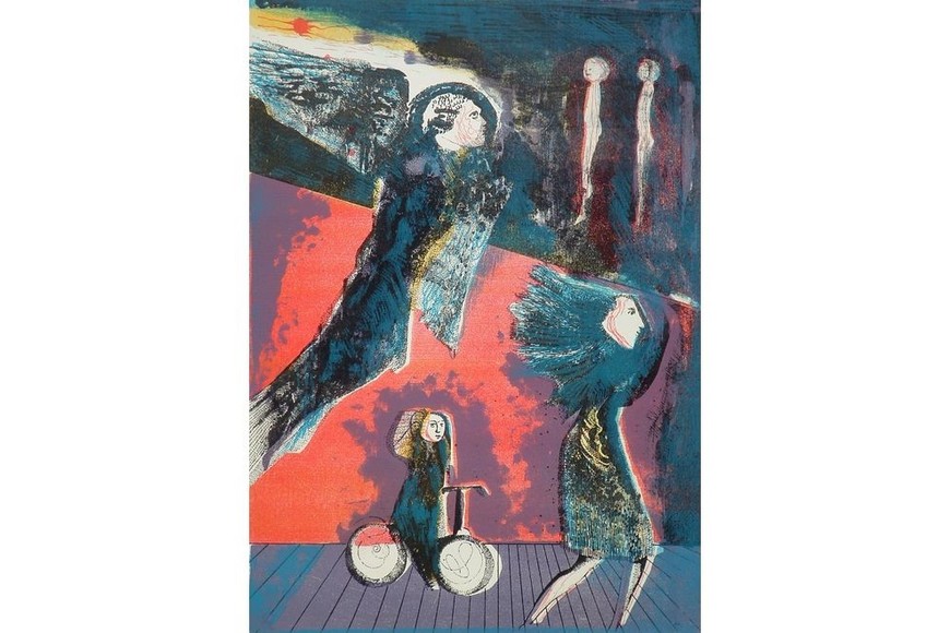 Obra de Luna. Foto: AG Arte