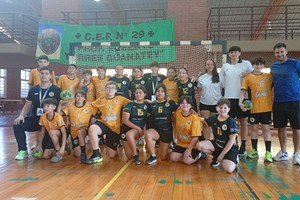 Niños y niñas participan del Torneo Nacional en Santa Fe.