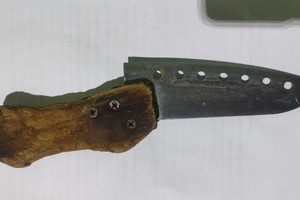 El arma incautada por la policía sería la utilizada para el ataque. Foto: El Litoral