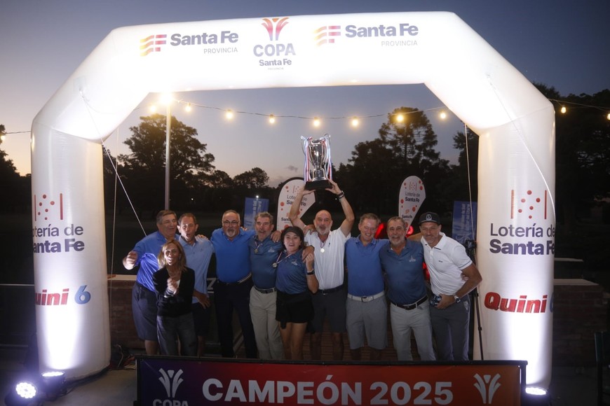 La final de la Copa Santa Fe de Golf 2025 dejó una marca imborrable en la historia del deporte provincia