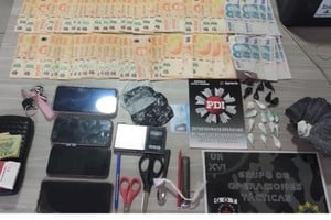 Algunos de los elementos secuestrados durante los allanamientos. Foto: El Litoral