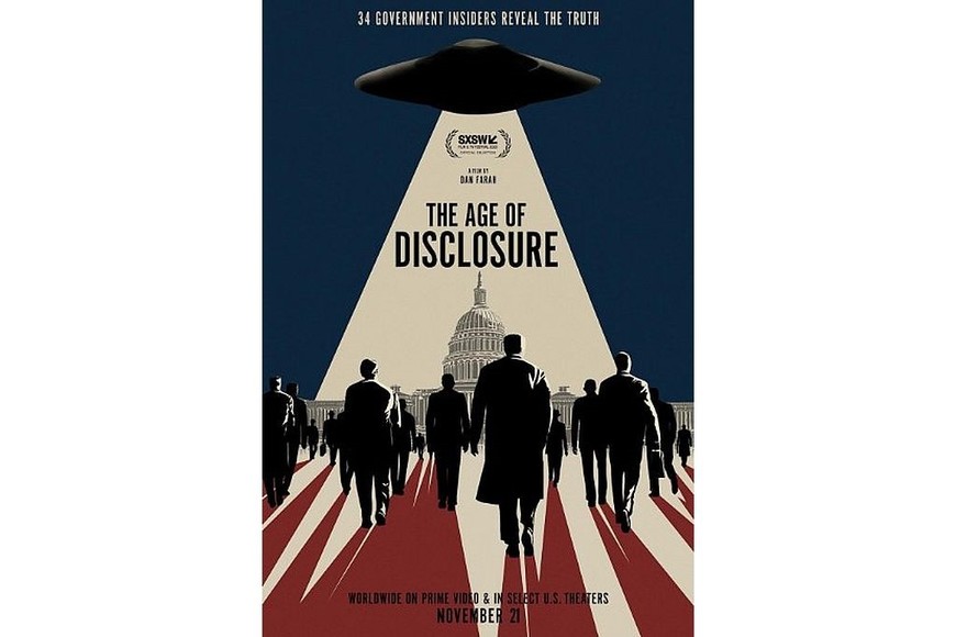 Un poster del documental The Age of Disclosure.