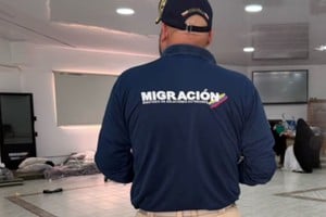 Personal de Migración Colombia y del Ejército trabajó en conjunto durante el rescate.