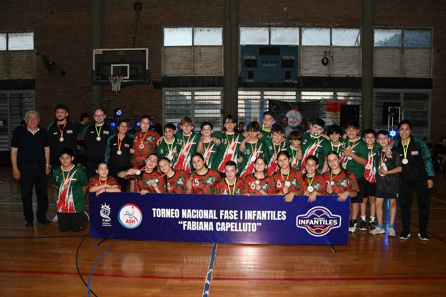 Finales y entrega de premios del Nacional de Handball Infantil