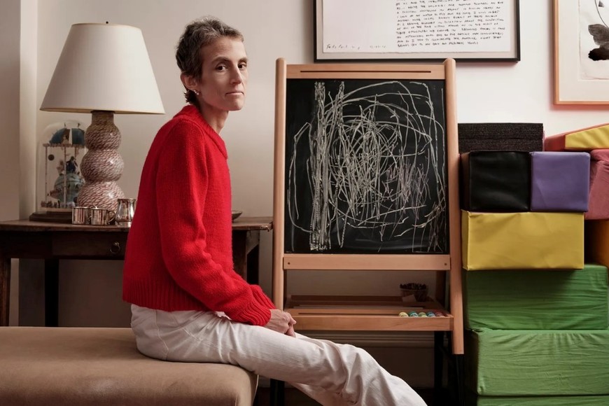 Imagen reciente de Schlossberg, hoy en proceso médico por una enfermedad grave.