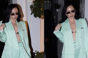 Lady Gaga sorprendió en París con un look nunca antes visto.