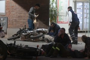 6 de cada 10 motociclistas fallecidos no usaban casco. Foto: Manuel Fabatía