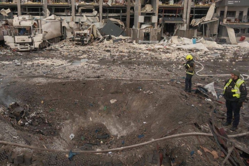 Al menos seis muertos tras  un ataque masivo ruso.