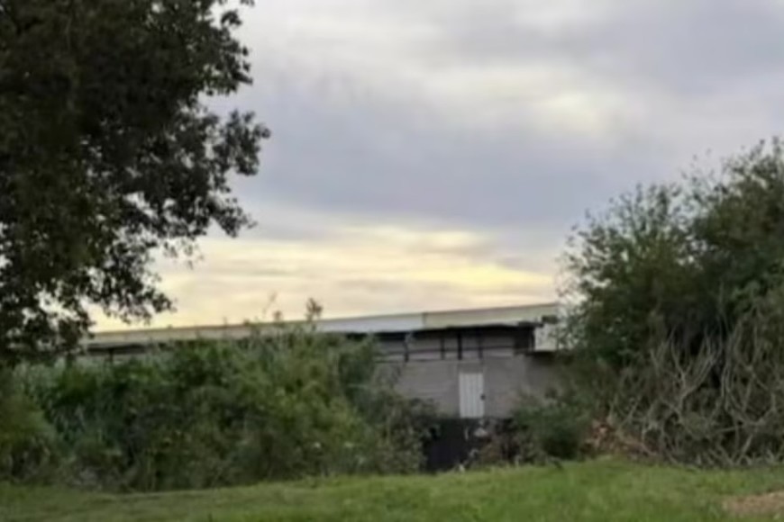 La zona donde fueron encontrados los restos humanos