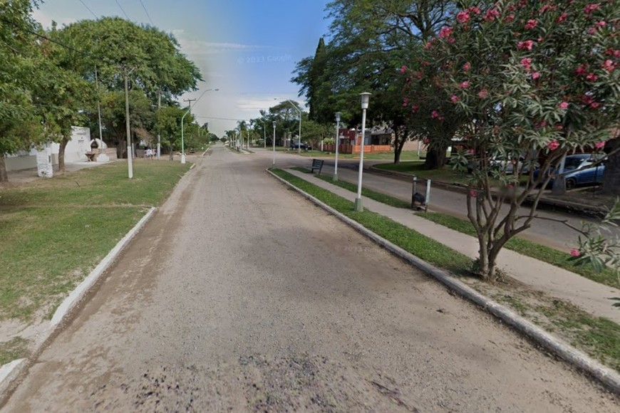 El sector que se "salteará" ante una mejor condición de la trazada. Crédito: Google Maps