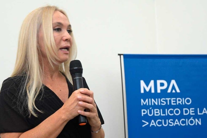 Vranicich celebró la incorporación de tobilleras duales para casos de violencia de género. Foto: Guillermo Di Salvatore