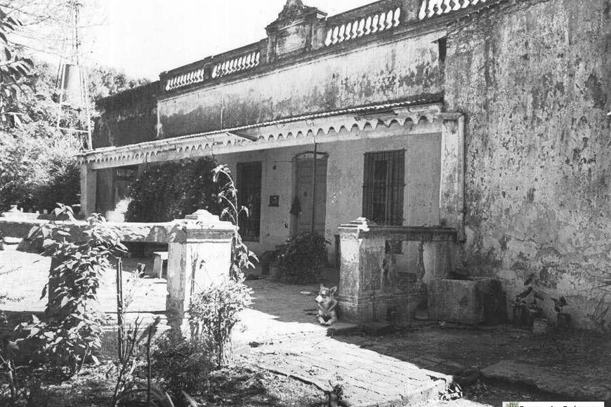 La galería de la vivienda.