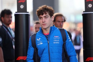 Colapinto correrá este fin de semana en Lusail, sede del GP de Qatar. Foto: Reuters