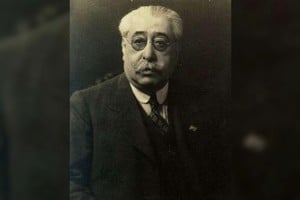 Retrato del doctor Clementino Peredes, recordado tradicionalista, historiador y periodista santafesino.