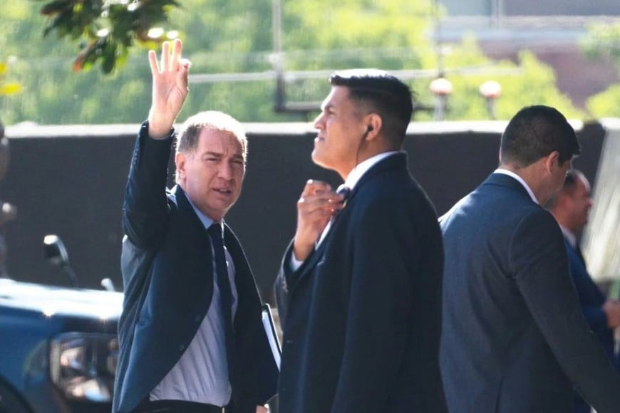 Santilli en casa rosada