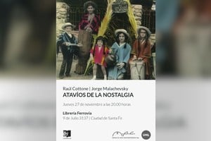 Presentan en Santa Fe el libro “Atavíos de la nostalgia”, una exploración poética de la imagen
