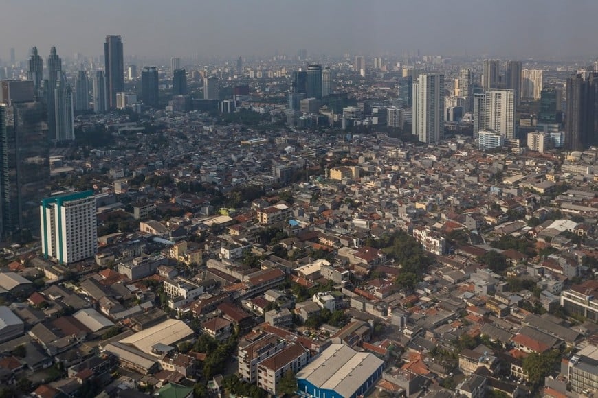 Imagen aérea de Yakarta, Indonesia, nueva ciudad más poblada del mundo. Crédito: The New York Times