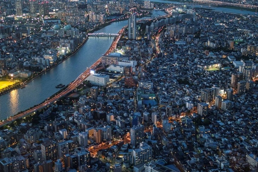 Imagen aérea de Tokio, Japón, tercera ciudad más poblada del mundo. Crédito: Reuters