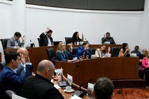 Los concejales aprobaron la ley "madre" para el gobierno local. Foto: Manuel Fabatía.