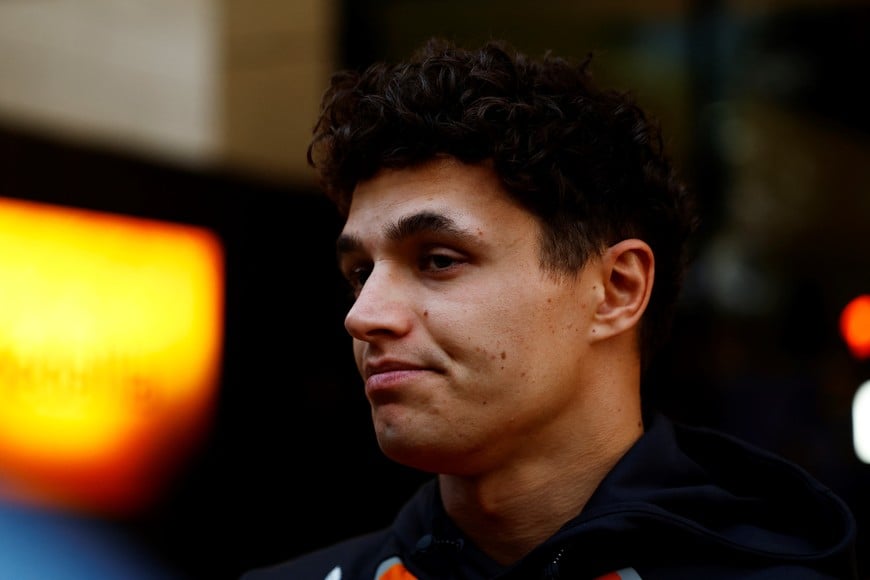 Formula One F1 - Qatar Grand Prix - Lusail International Circuit, Lusail, Qatar - November 27, 2025
McLaren's Lando Norris ahead of the Qatar Grand Prix REUTERS/Rula Rouhana